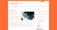 Desktop Screenshot of mycreativekids.com